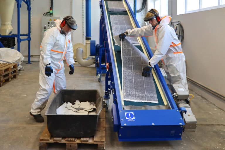 Recyklace fotovoltaických panelů