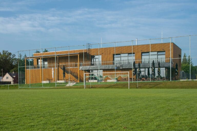Sportovní zázemí SK Slovanu Kunratice